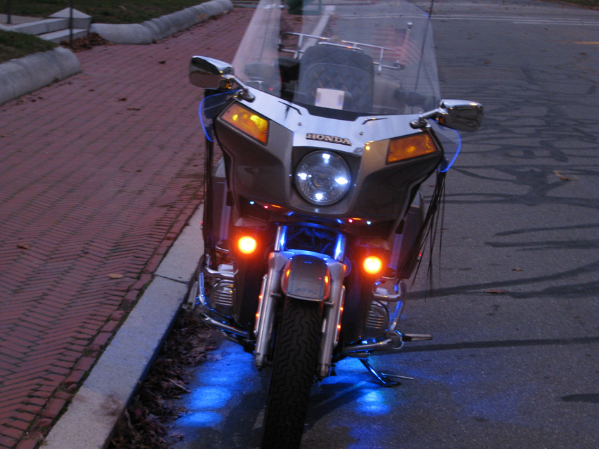 Ernie Dube Bike At Night 006