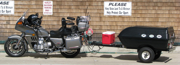 Ernie's Bike and Trailer